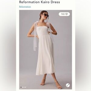 Reformation kairo dress